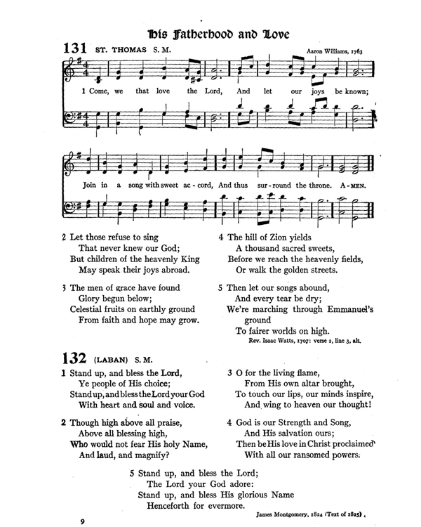 The Hymnal : published in 1895 and revised in 1911 by authority of the General Assembly of the Presbyterian Church in the United States of America : with the supplement of 1917 page 184