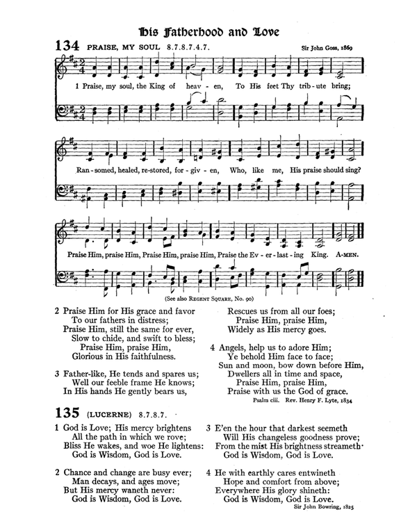 The Hymnal : published in 1895 and revised in 1911 by authority of the General Assembly of the Presbyterian Church in the United States of America : with the supplement of 1917 page 188
