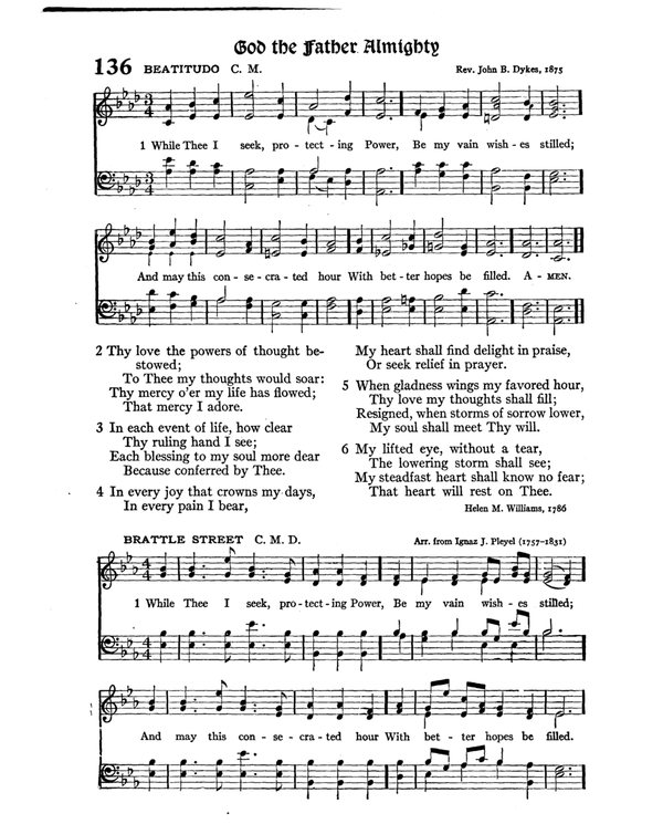 The Hymnal : published in 1895 and revised in 1911 by authority of the General Assembly of the Presbyterian Church in the United States of America : with the supplement of 1917 page 190