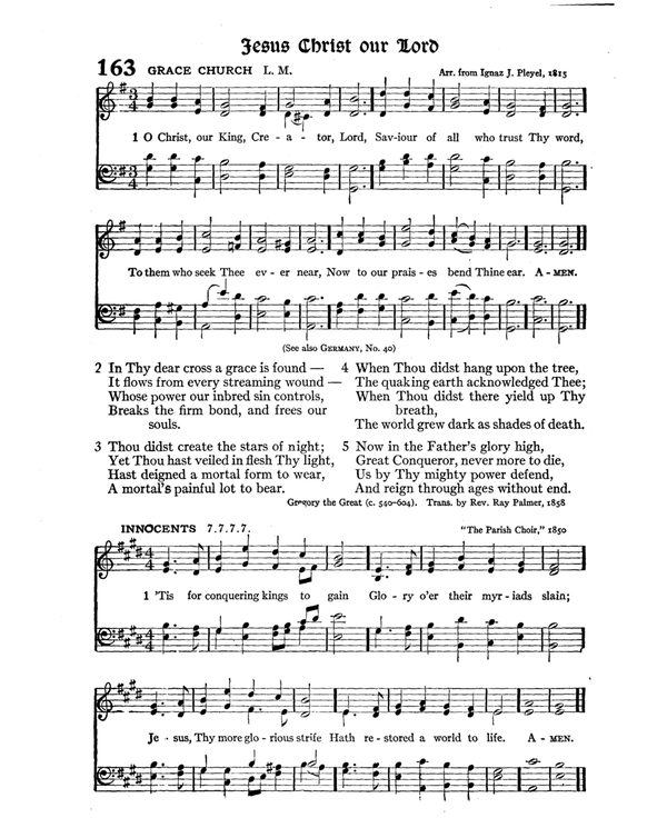 The Hymnal : published in 1895 and revised in 1911 by authority of the General Assembly of the Presbyterian Church in the United States of America : with the supplement of 1917 page 226