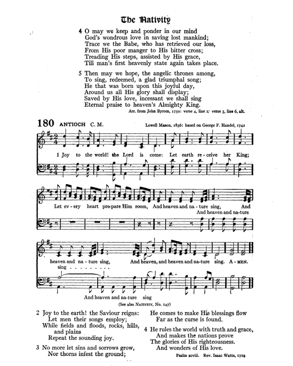 The Hymnal : published in 1895 and revised in 1911 by authority of the General Assembly of the Presbyterian Church in the United States of America : with the supplement of 1917 page 250