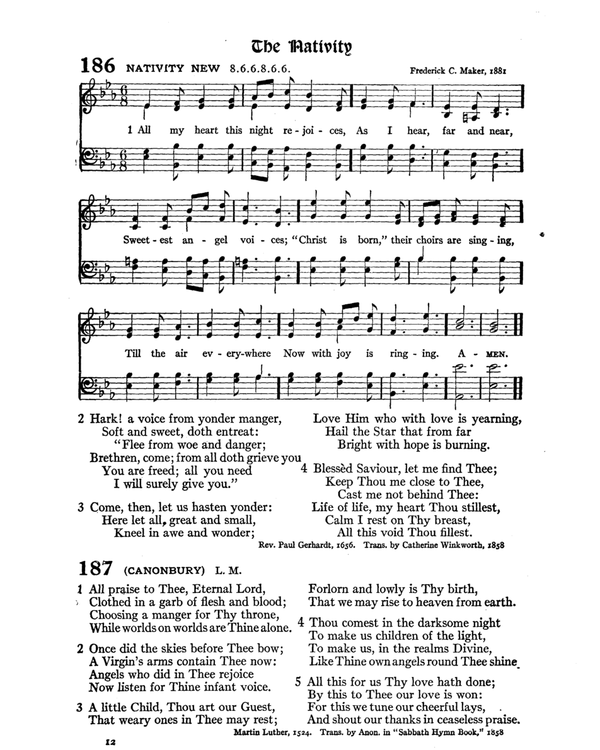 The Hymnal : published in 1895 and revised in 1911 by authority of the General Assembly of the Presbyterian Church in the United States of America : with the supplement of 1917 page 259