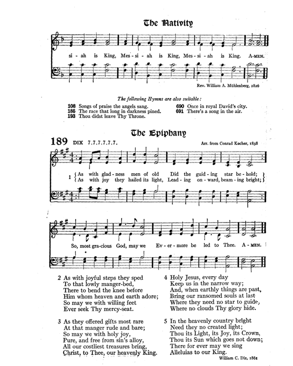 The Hymnal : published in 1895 and revised in 1911 by authority of the General Assembly of the Presbyterian Church in the United States of America : with the supplement of 1917 page 262