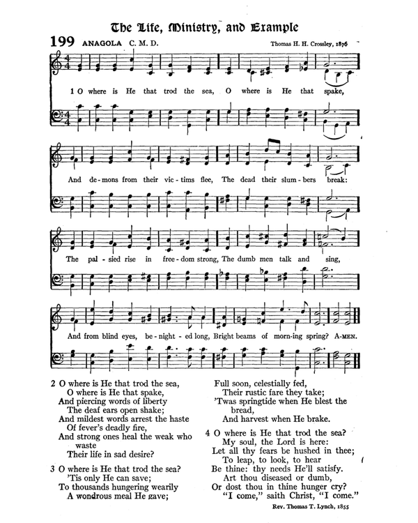 The Hymnal : published in 1895 and revised in 1911 by authority of the General Assembly of the Presbyterian Church in the United States of America : with the supplement of 1917 page 276