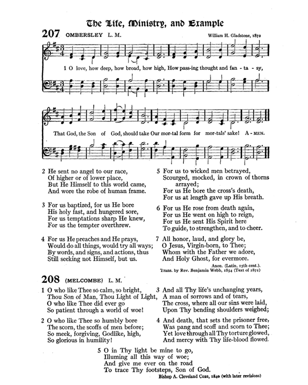 The Hymnal : published in 1895 and revised in 1911 by authority of the General Assembly of the Presbyterian Church in the United States of America : with the supplement of 1917 page 288
