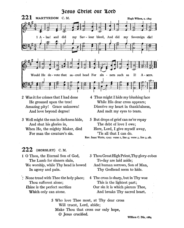 The Hymnal : published in 1895 and revised in 1911 by authority of the General Assembly of the Presbyterian Church in the United States of America : with the supplement of 1917 page 306