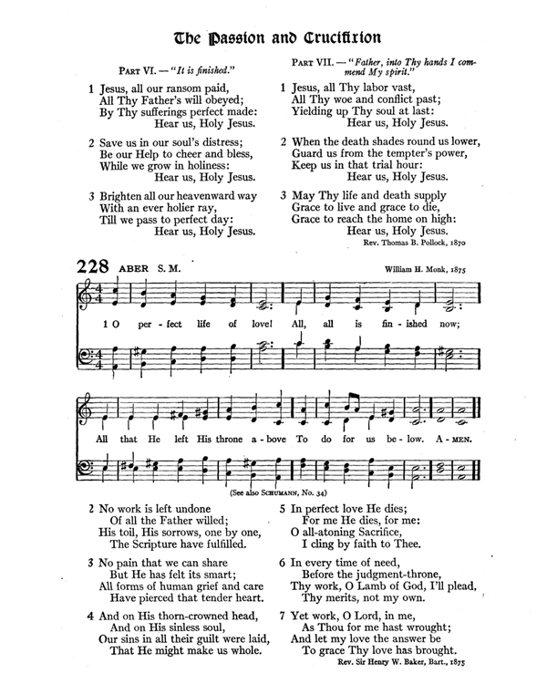 The Hymnal : published in 1895 and revised in 1911 by authority of the General Assembly of the Presbyterian Church in the United States of America : with the supplement of 1917 page 315