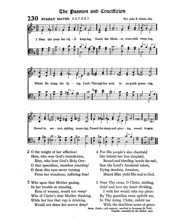 The Hymnal : published in 1895 and revised in 1911 by authority of the General Assembly of the Presbyterian Church in the United States of America : with the supplement of 1917 page 318