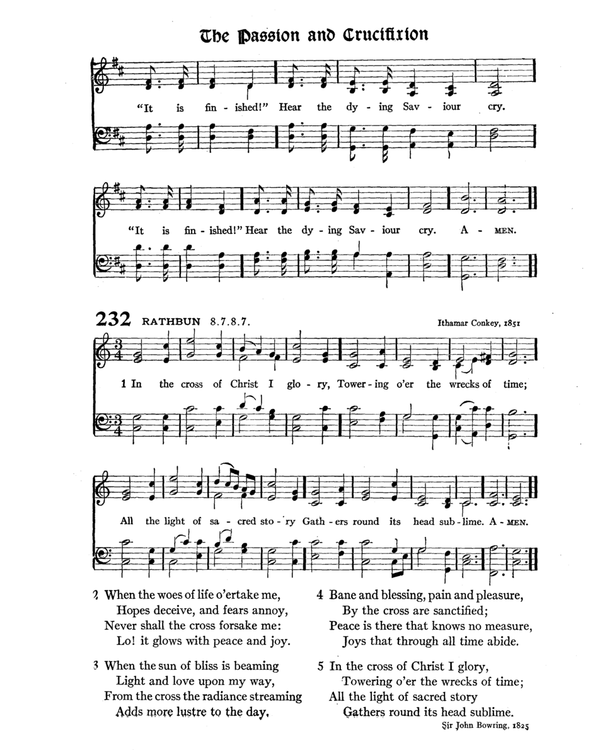 The Hymnal : published in 1895 and revised in 1911 by authority of the General Assembly of the Presbyterian Church in the United States of America : with the supplement of 1917 page 322