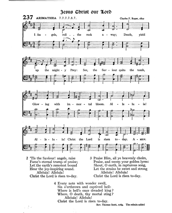 The Hymnal : published in 1895 and revised in 1911 by authority of the General Assembly of the Presbyterian Church in the United States of America : with the supplement of 1917 page 327