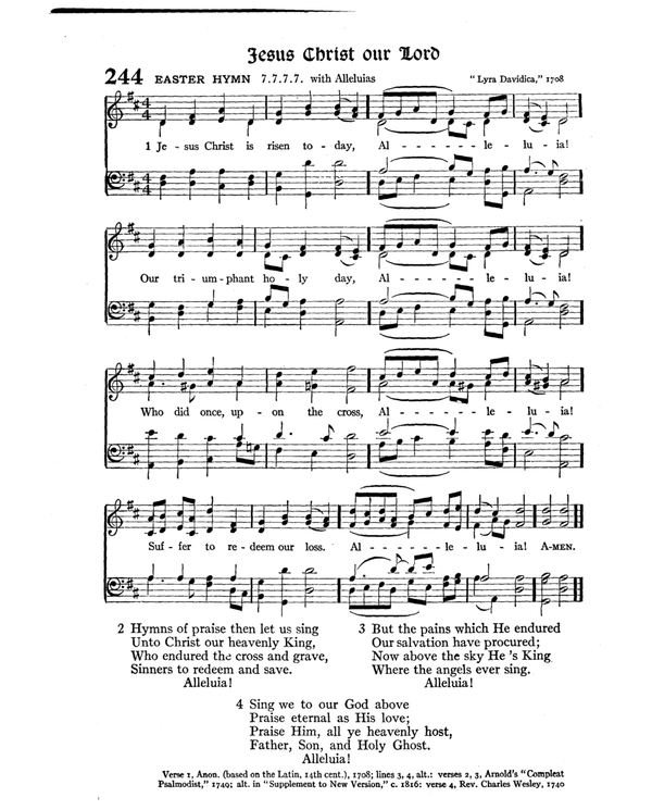 The Hymnal : published in 1895 and revised in 1911 by authority of the General Assembly of the Presbyterian Church in the United States of America : with the supplement of 1917 page 336