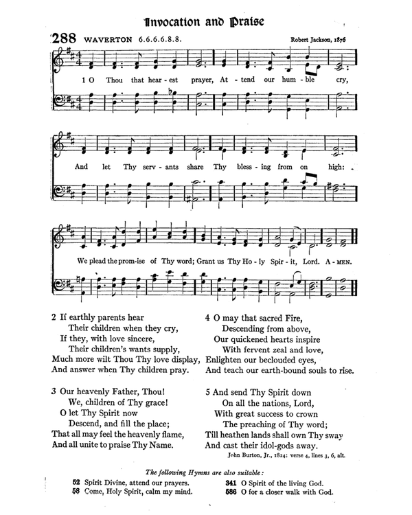 The Hymnal : published in 1895 and revised in 1911 by authority of the General Assembly of the Presbyterian Church in the United States of America : with the supplement of 1917 page 391