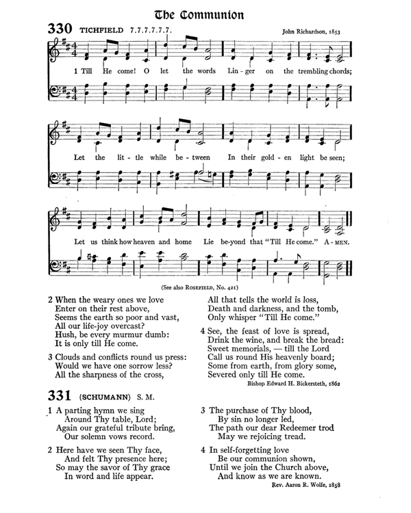 The Hymnal : published in 1895 and revised in 1911 by authority of the General Assembly of the Presbyterian Church in the United States of America : with the supplement of 1917 page 445