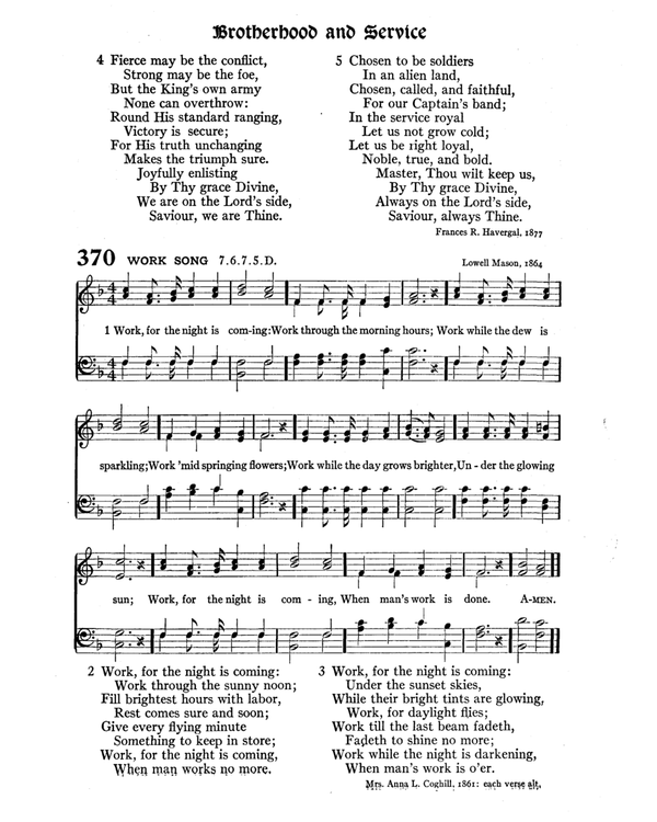 The Hymnal : published in 1895 and revised in 1911 by authority of the General Assembly of the Presbyterian Church in the United States of America : with the supplement of 1917 page 494