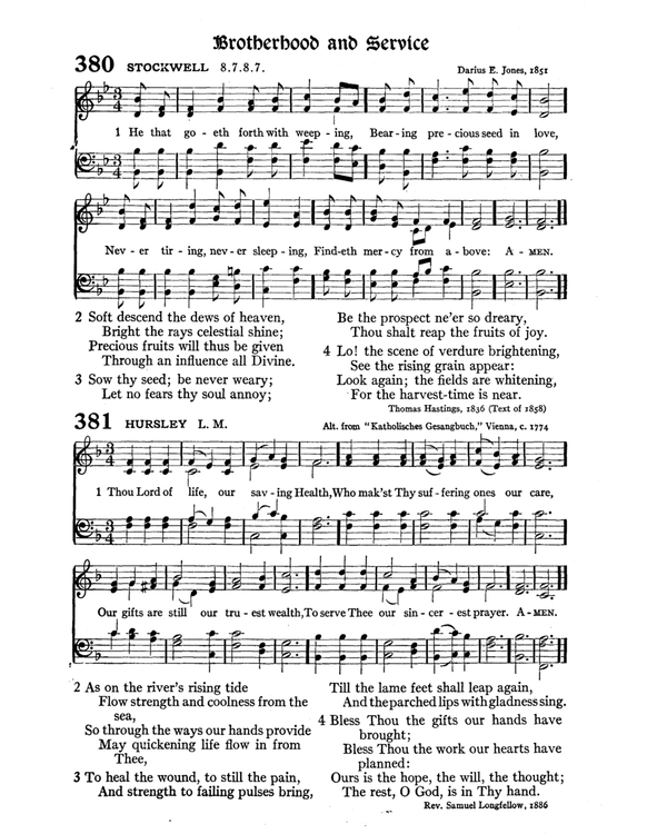 The Hymnal : published in 1895 and revised in 1911 by authority of the General Assembly of the Presbyterian Church in the United States of America : with the supplement of 1917 page 510