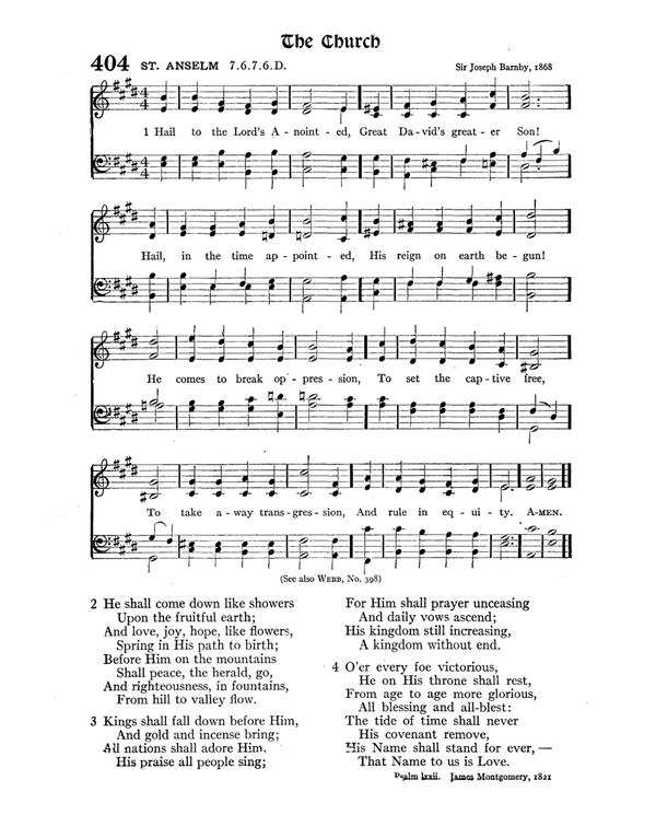 The Hymnal : published in 1895 and revised in 1911 by authority of the General Assembly of the Presbyterian Church in the United States of America : with the supplement of 1917 page 538