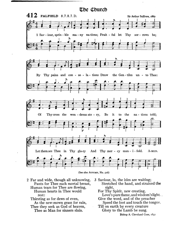 The Hymnal : published in 1895 and revised in 1911 by authority of the General Assembly of the Presbyterian Church in the United States of America : with the supplement of 1917 page 548