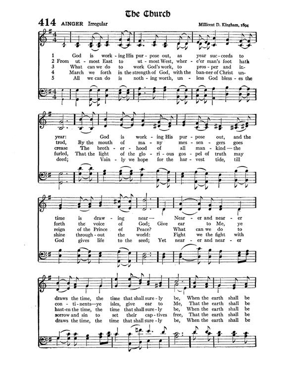 The Hymnal : published in 1895 and revised in 1911 by authority of the General Assembly of the Presbyterian Church in the United States of America : with the supplement of 1917 page 550