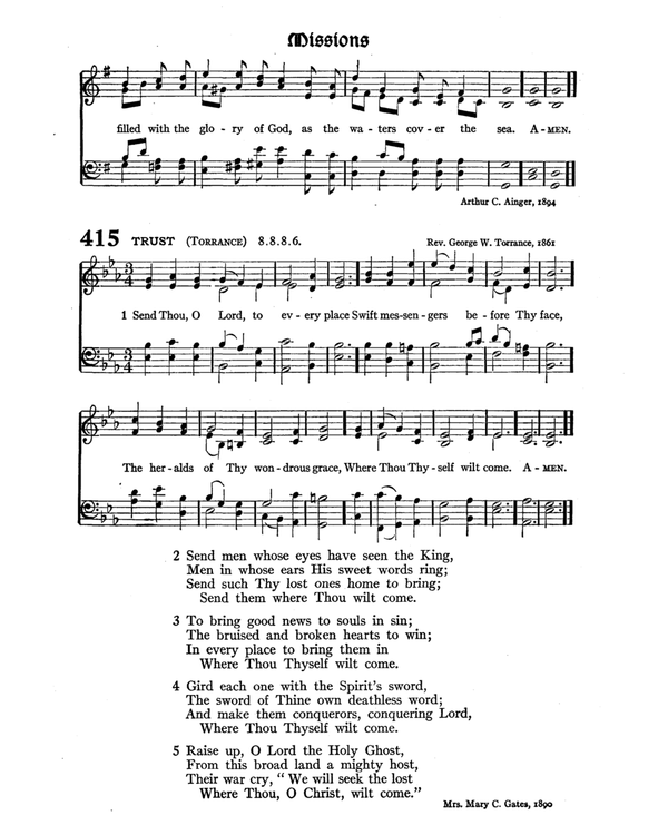 The Hymnal : published in 1895 and revised in 1911 by authority of the General Assembly of the Presbyterian Church in the United States of America : with the supplement of 1917 page 552
