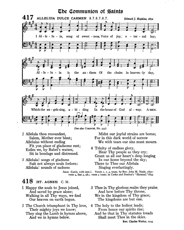 The Hymnal : published in 1895 and revised in 1911 by authority of the General Assembly of the Presbyterian Church in the United States of America : with the supplement of 1917 page 555