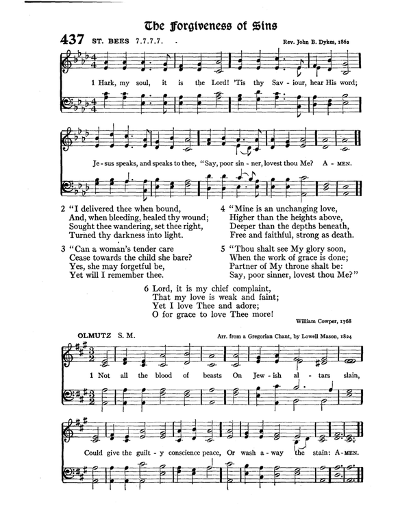 The Hymnal : published in 1895 and revised in 1911 by authority of the General Assembly of the Presbyterian Church in the United States of America : with the supplement of 1917 page 579