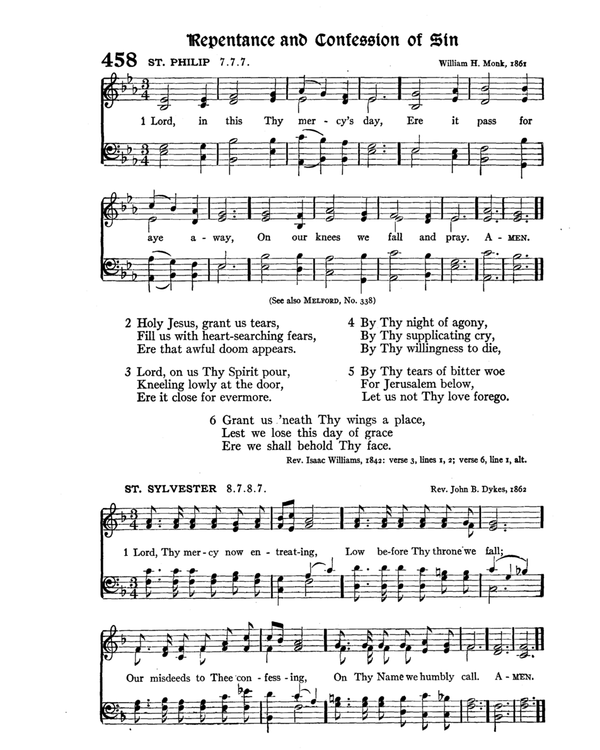 The Hymnal : published in 1895 and revised in 1911 by authority of the General Assembly of the Presbyterian Church in the United States of America : with the supplement of 1917 page 605