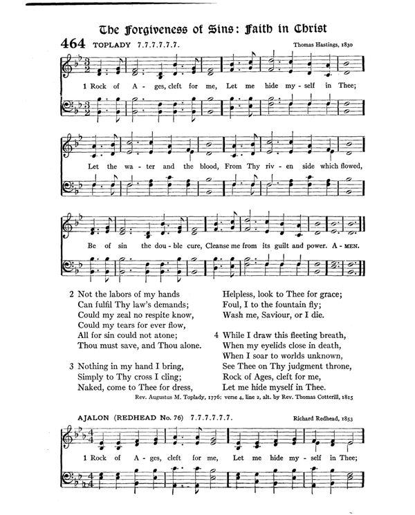 The Hymnal : published in 1895 and revised in 1911 by authority of the General Assembly of the Presbyterian Church in the United States of America : with the supplement of 1917 page 612