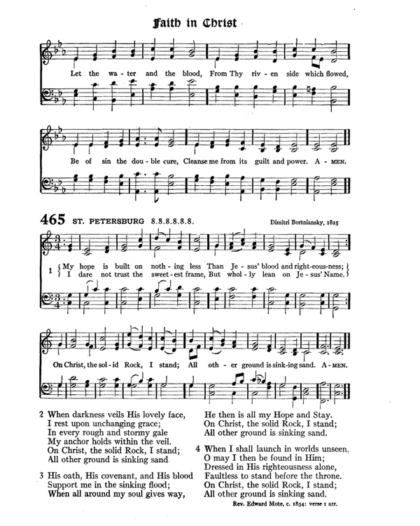 The Hymnal : published in 1895 and revised in 1911 by authority of the General Assembly of the Presbyterian Church in the United States of America : with the supplement of 1917 page 615