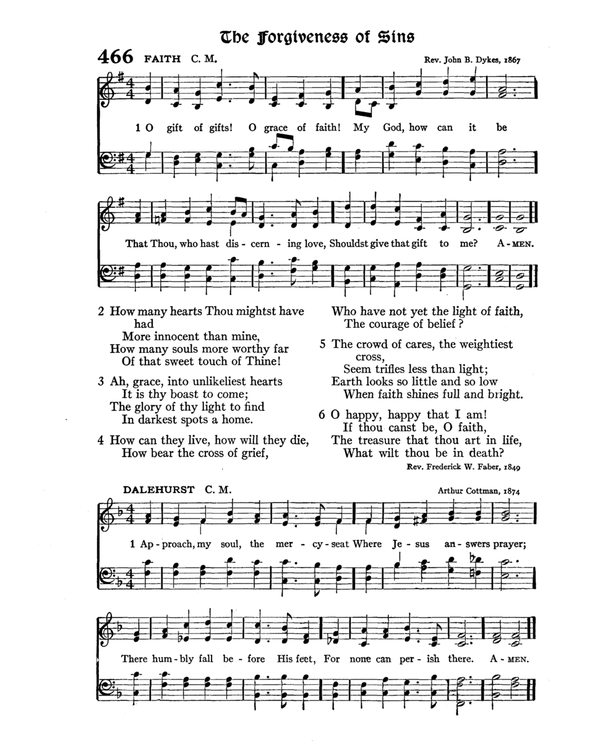 The Hymnal : published in 1895 and revised in 1911 by authority of the General Assembly of the Presbyterian Church in the United States of America : with the supplement of 1917 page 617