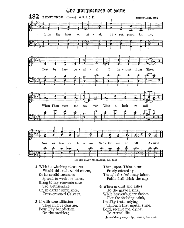 The Hymnal : published in 1895 and revised in 1911 by authority of the General Assembly of the Presbyterian Church in the United States of America : with the supplement of 1917 page 639
