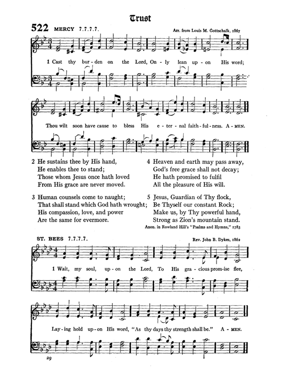 The Hymnal : published in 1895 and revised in 1911 by authority of the General Assembly of the Presbyterian Church in the United States of America : with the supplement of 1917 page 688