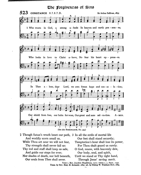 The Hymnal : published in 1895 and revised in 1911 by authority of the General Assembly of the Presbyterian Church in the United States of America : with the supplement of 1917 page 690