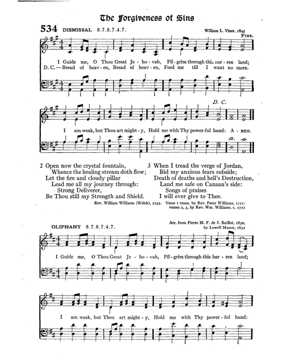 The Hymnal : published in 1895 and revised in 1911 by authority of the General Assembly of the Presbyterian Church in the United States of America : with the supplement of 1917 page 702