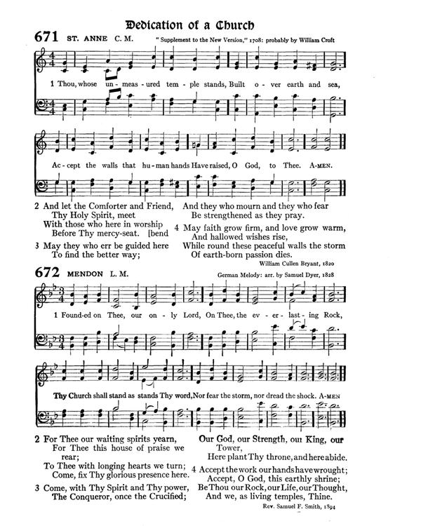 The Hymnal : published in 1895 and revised in 1911 by authority of the General Assembly of the Presbyterian Church in the United States of America : with the supplement of 1917 page 880