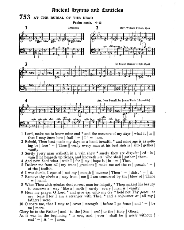 The Hymnal : published in 1895 and revised in 1911 by authority of the General Assembly of the Presbyterian Church in the United States of America : with the supplement of 1917 page 999