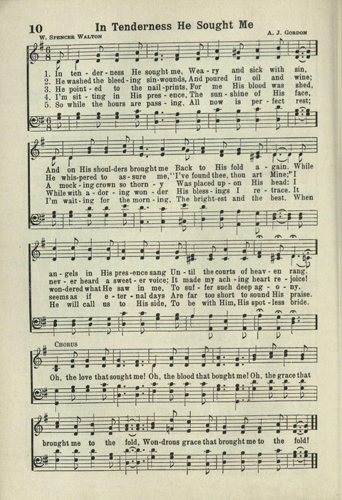 Tabernacle Hymns: Number Five page 10