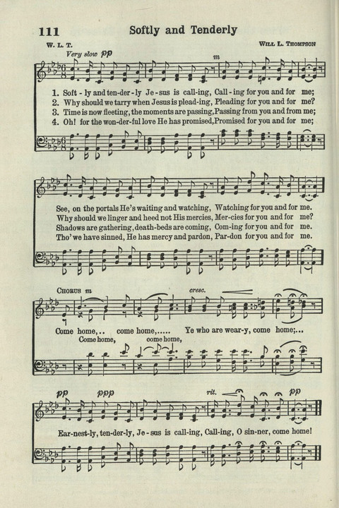 Tabernacle Hymns: Number Five page 104