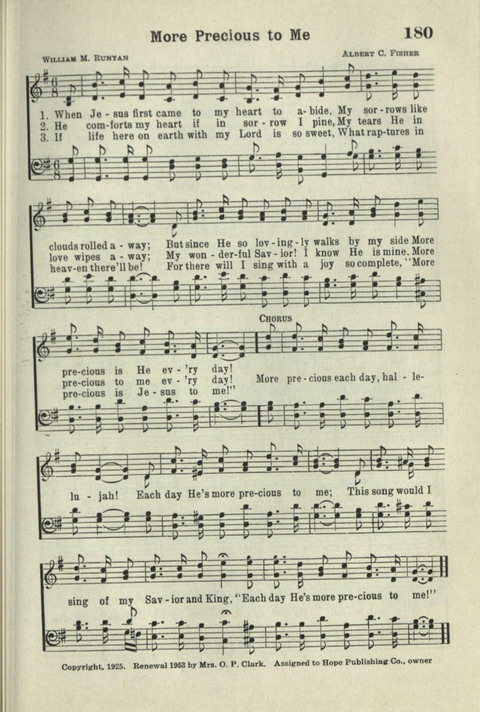 Tabernacle Hymns: Number Five page 171