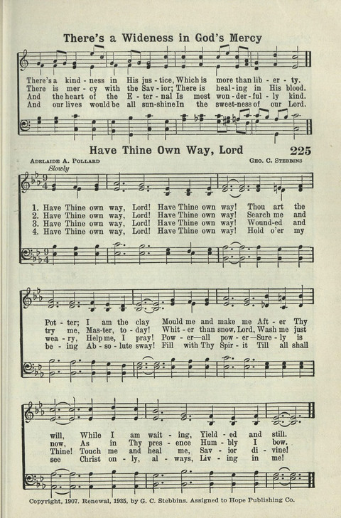 Tabernacle Hymns: Number Five page 213