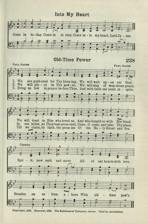 Tabernacle Hymns: Number Five page 225