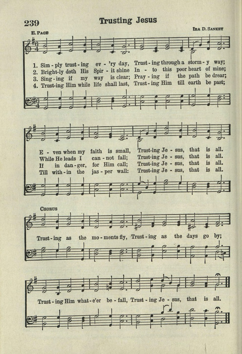 Tabernacle Hymns: Number Five page 226