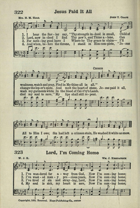 Tabernacle Hymns: Number Five page 290