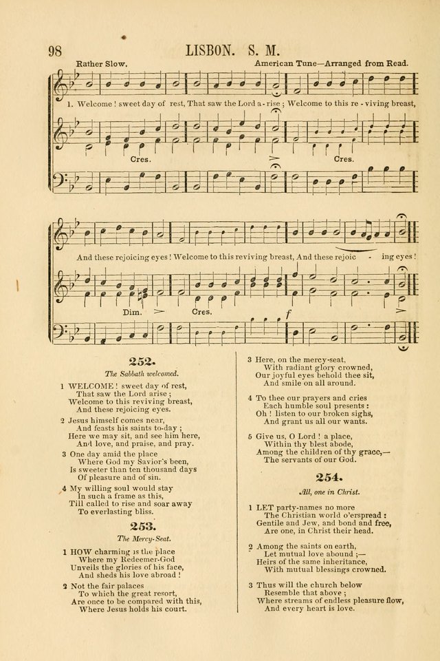 Temple Melodies: a collection of about two hundred popular tunes, adapted to nearly five hundred favorite hymns, selected with special reference to public, social, and private worship page 105