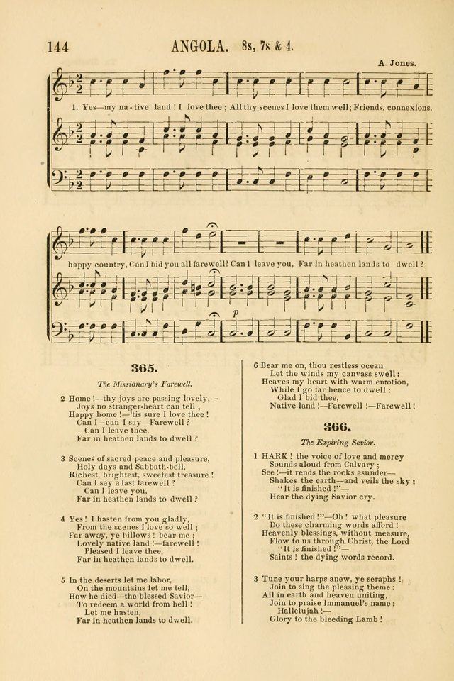 Temple Melodies: a collection of about two hundred popular tunes, adapted to nearly five hundred favorite hymns, selected with special reference to public, social, and private worship page 151