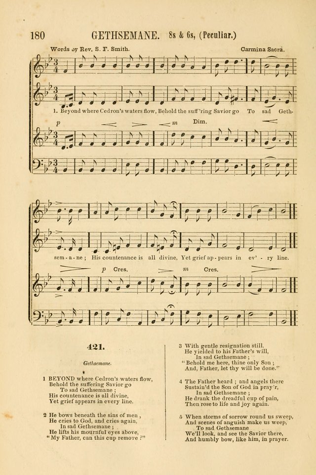 Temple Melodies: a collection of about two hundred popular tunes, adapted to nearly five hundred favorite hymns, selected with special reference to public, social, and private worship page 187