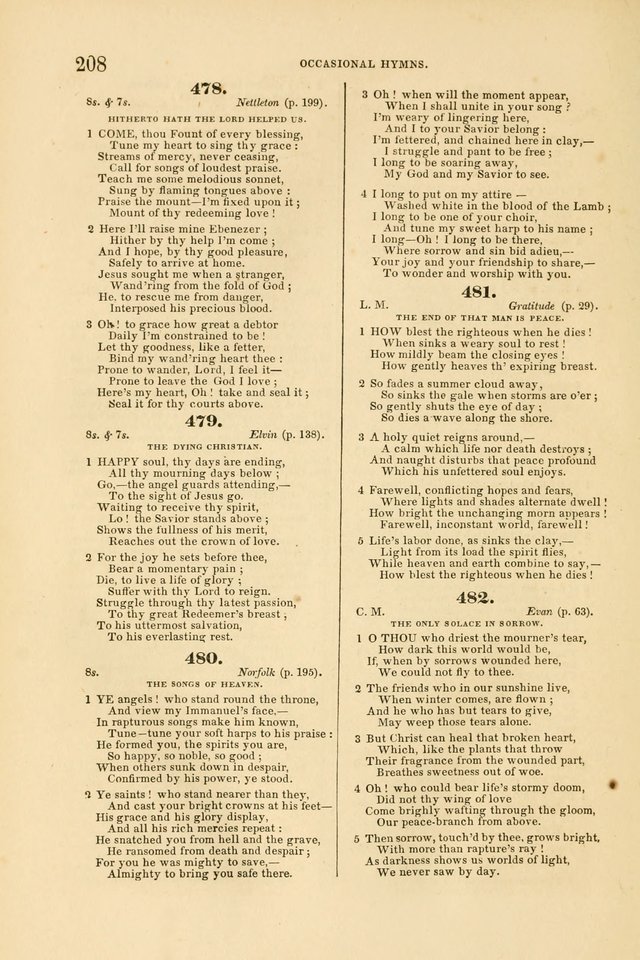 Temple Melodies: a collection of about two hundred popular tunes, adapted to nearly five hundred favorite hymns, selected with special reference to public, social, and private worship page 215