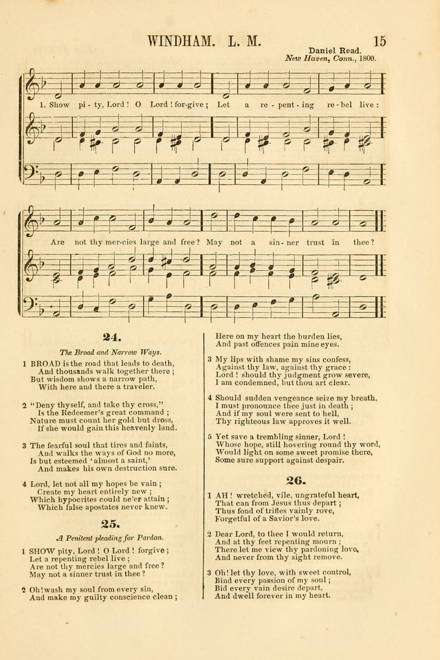 Temple Melodies: a collection of about two hundred popular tunes, adapted to nearly five hundred favorite hymns, selected with special reference to public, social, and private worship page 22