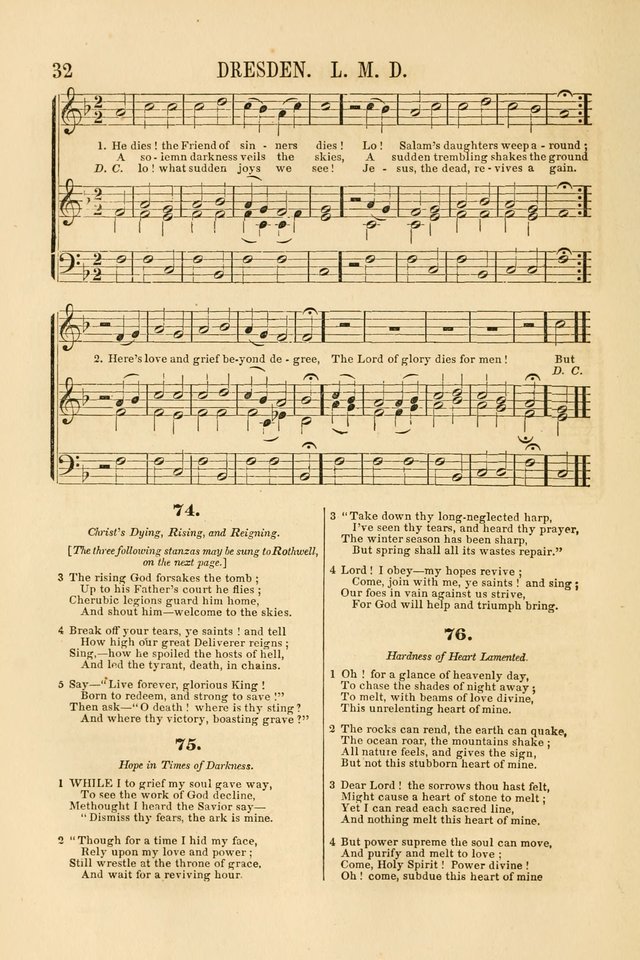Temple Melodies: a collection of about two hundred popular tunes, adapted to nearly five hundred favorite hymns, selected with special reference to public, social, and private worship page 39