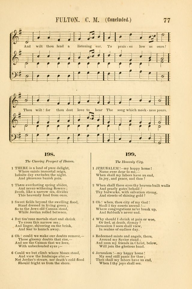 Temple Melodies: a collection of about two hundred popular tunes, adapted to nearly five hundred favorite hymns, selected with special reference to public, social, and private worship page 84