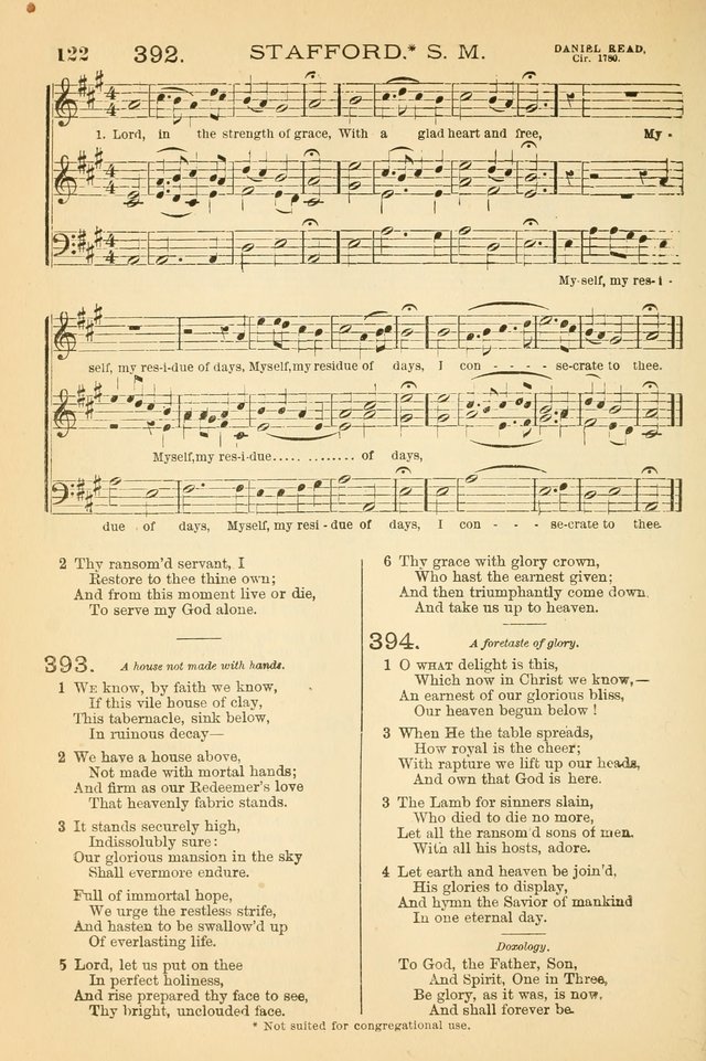 The Tribute of Praise and Methodist Protestant Hymn Book page 139